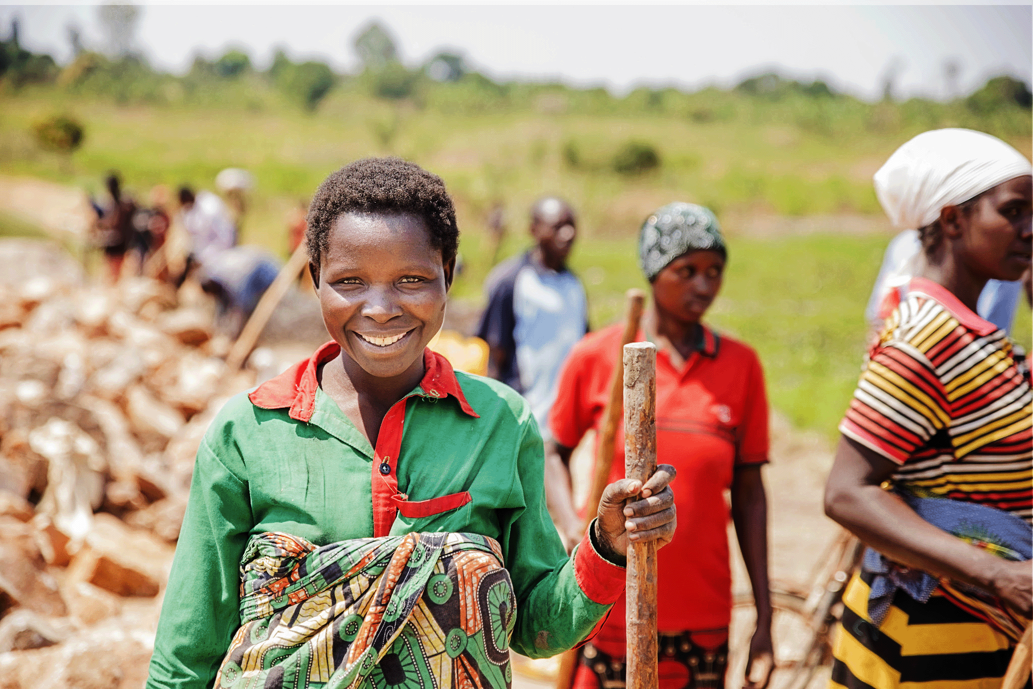 Photo of woman farmer in Burundi