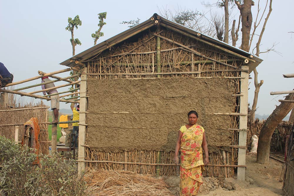 Shelter reconstruction in Nepal