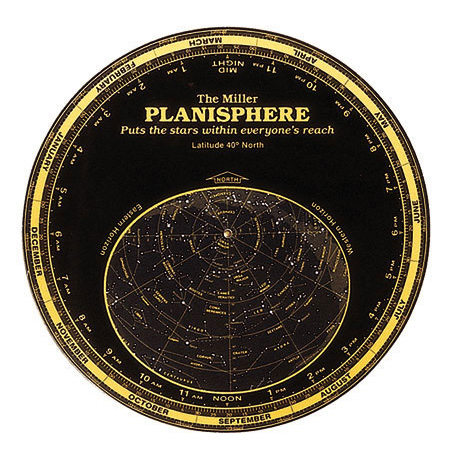 The Miller Planisphere - Northern U.S. and Canada
