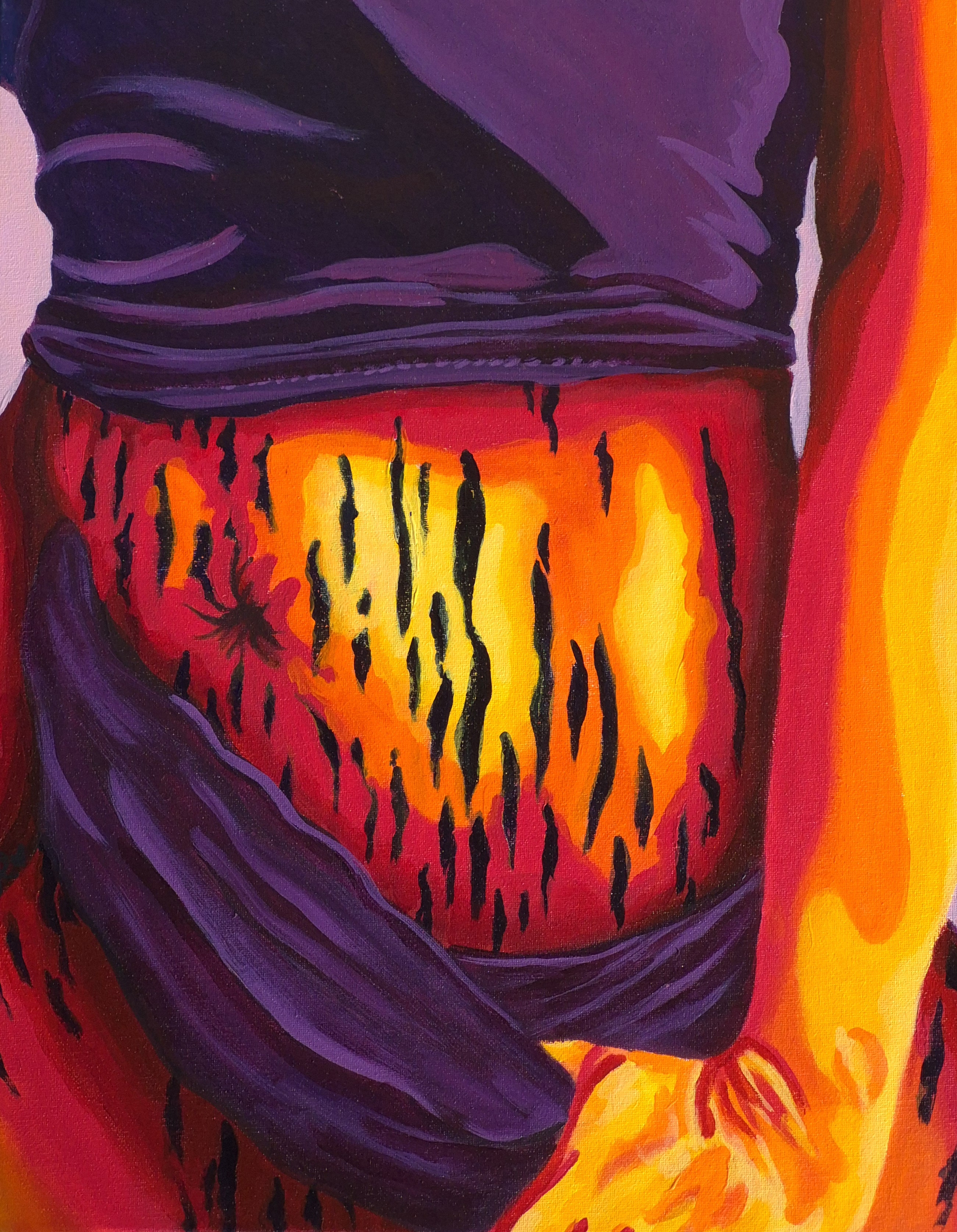 4 - Alana Reeder - Tiger Stripes - $375