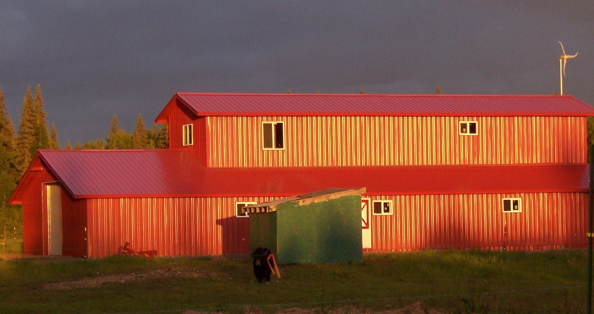 Hope's ranch building in Willow