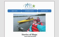 Preview of Hope's Monthly Newsletter
