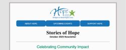 Preview of Hope's Monthly Newsletter