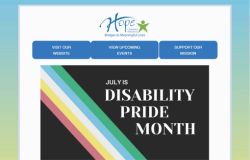 Preview of Hope's Monthly Newsletter