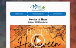 Preview of Hope's Monthly Newsletter