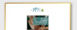 Preview of Michele Girault's letter, 'National Non-Profit Day'