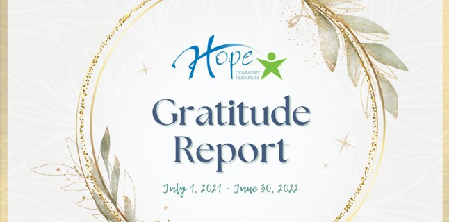 Preview of 2022 Gratitude Report