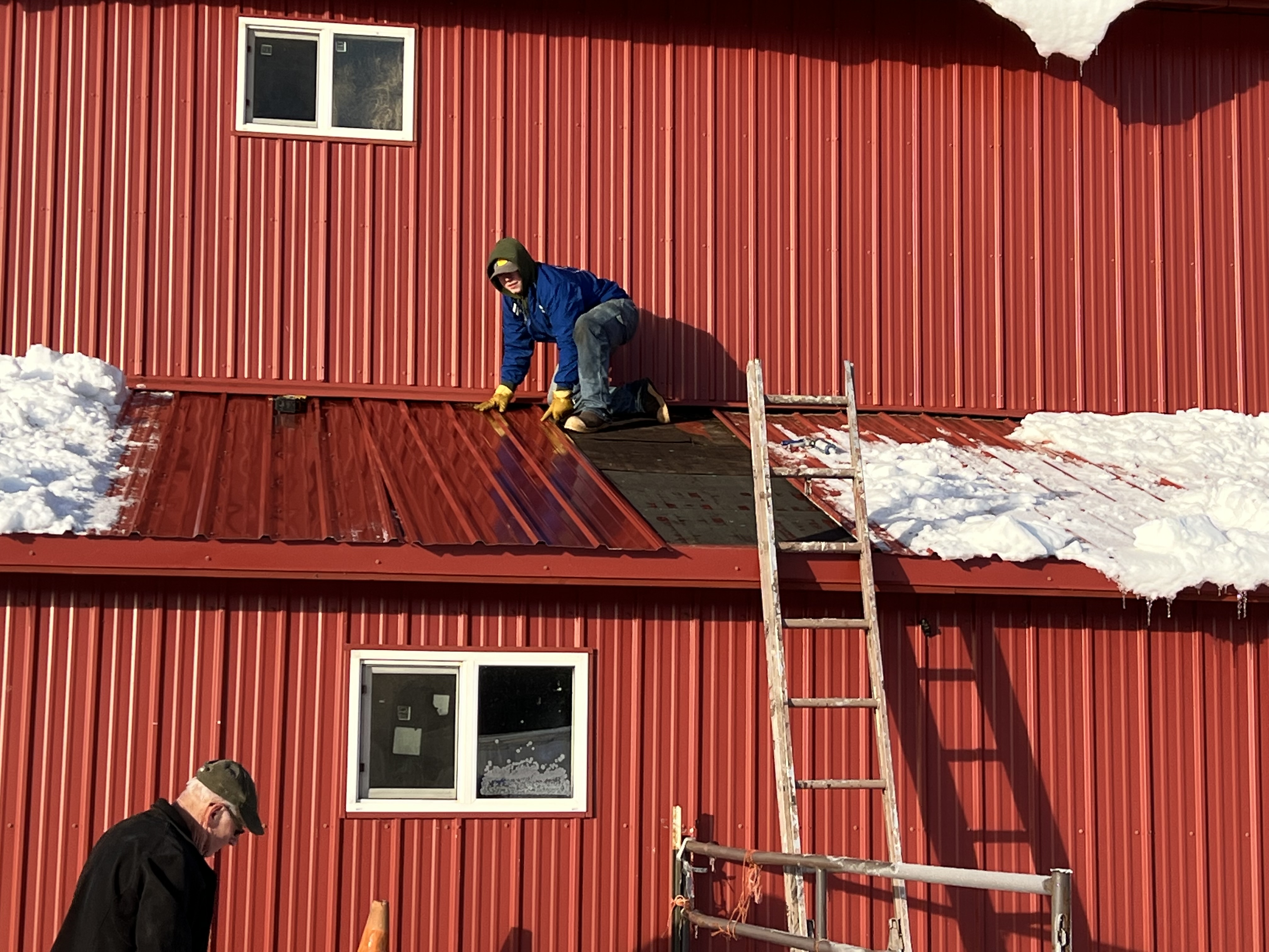 Willow Ranch barn repairs
