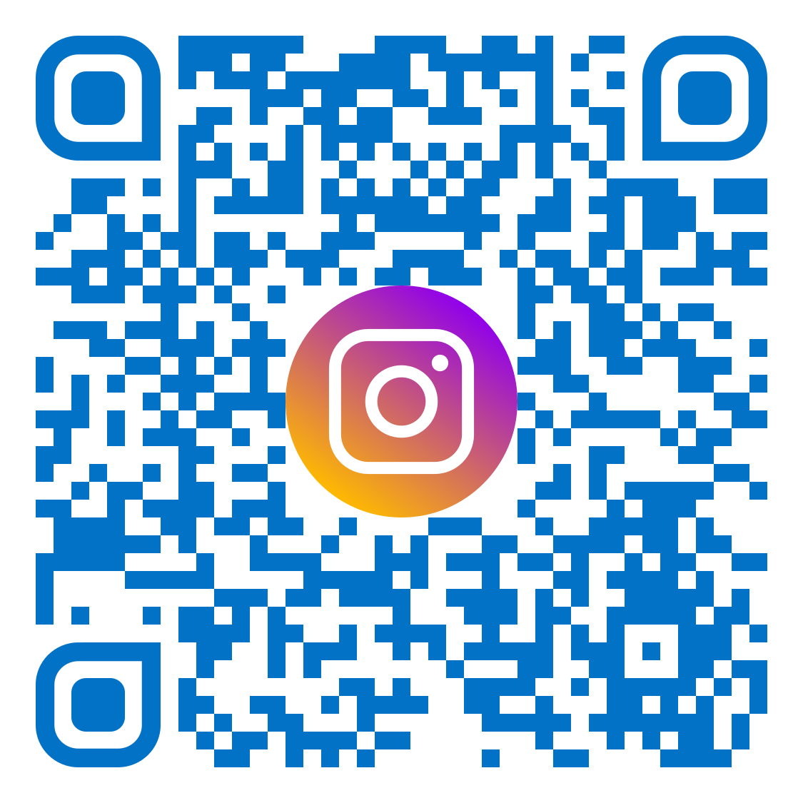 Instagram QR code - scan with your smartphone