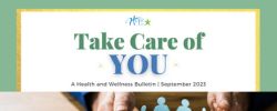 Preview of Wellness Bulletin titled "Protect yourself and the people in your circle of care"