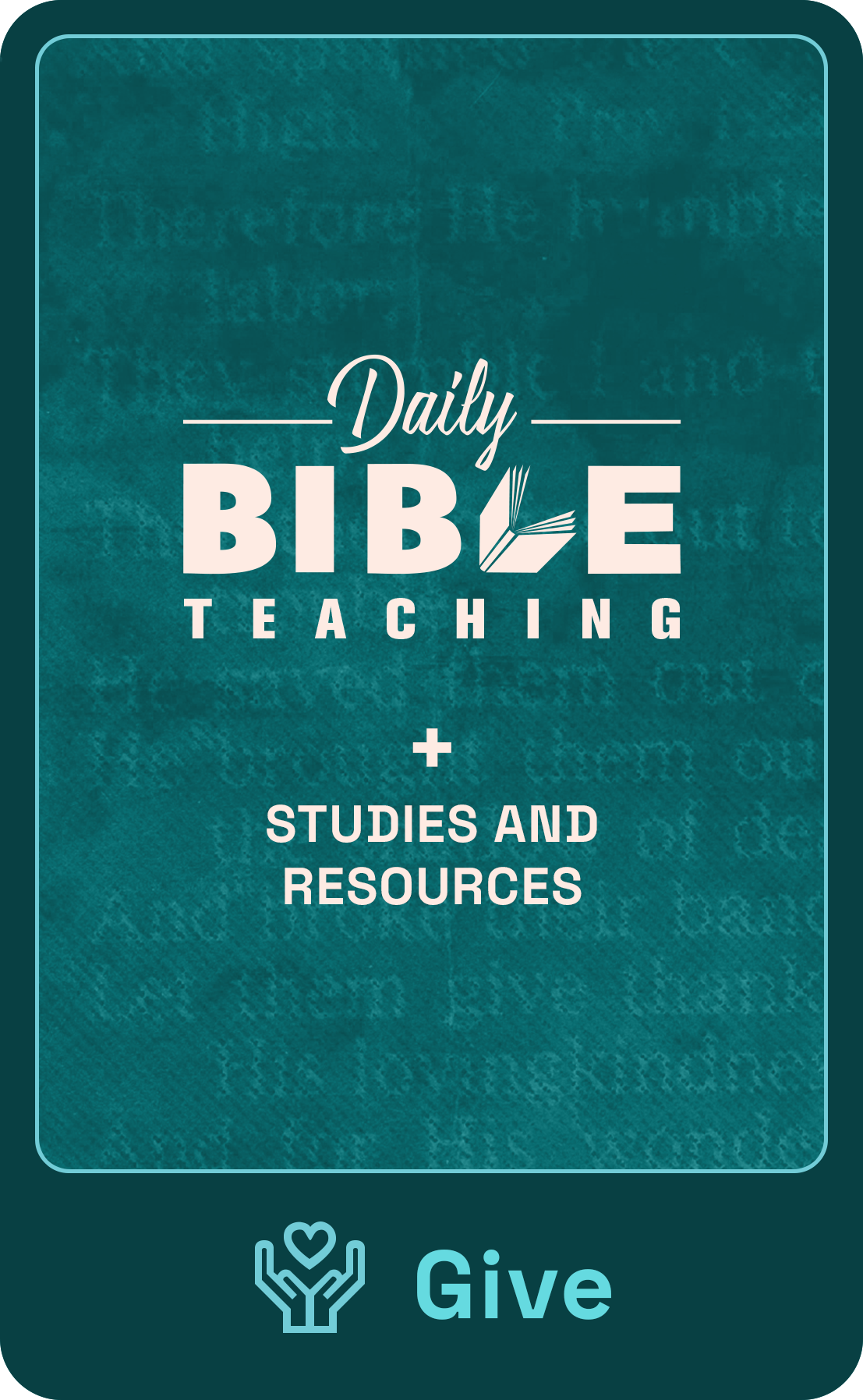 Daily Bible Teaching