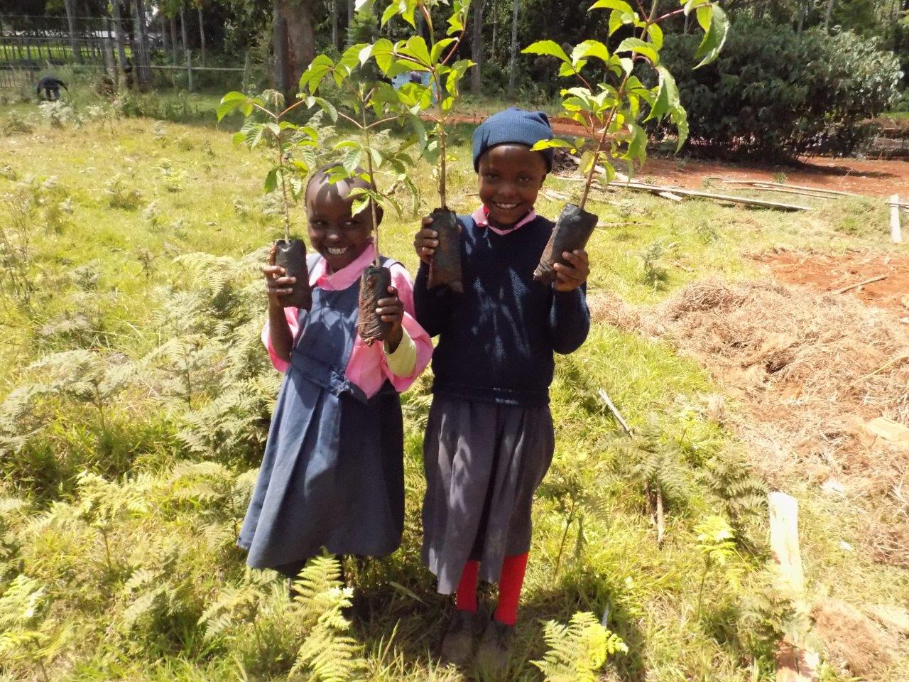 ITF Children with seedlings