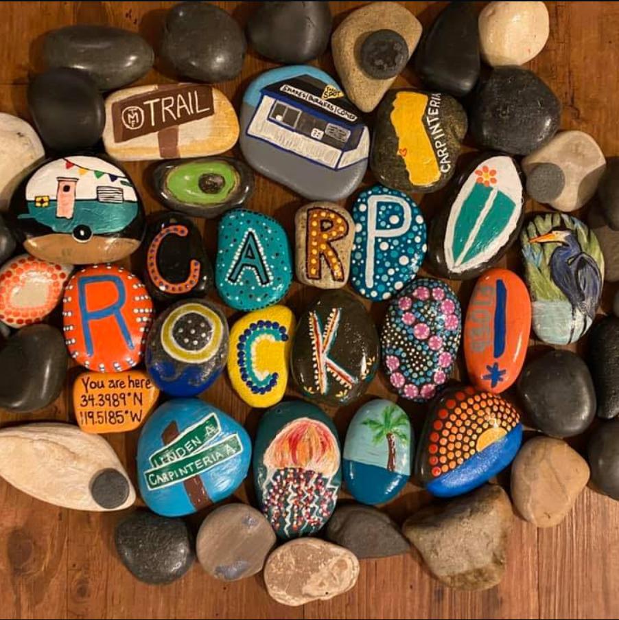 July 19 Free Class Rock Painting Carpinteria Arts Center