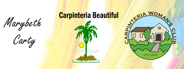 2022 Teen Mural Sponsors: Marybeth Carty, Carpinteria Beautiful, Carpinteria Women's Club