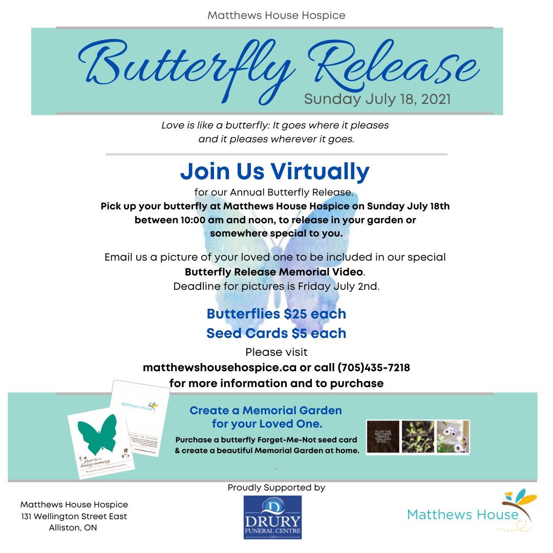 2021 Butterfly Release — Our Charity