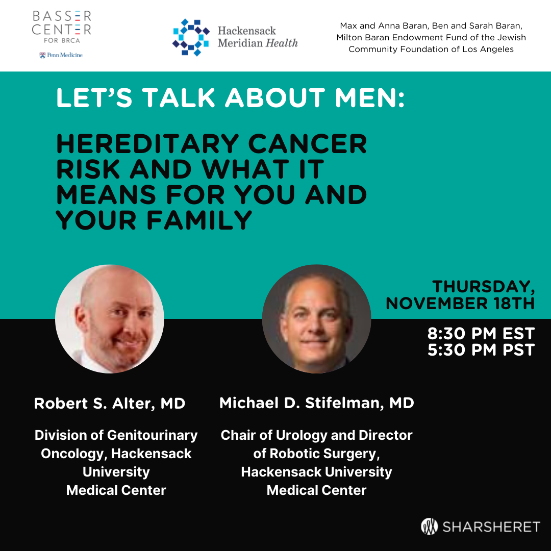 Let's Talk About Men: Hereditary Cancer Risk and What it Means for you ...