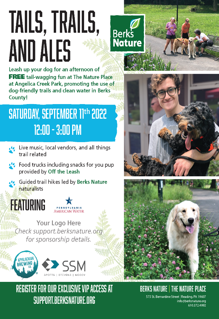 Berk Nature Tails, Trails & Ales Schuykill Action Network