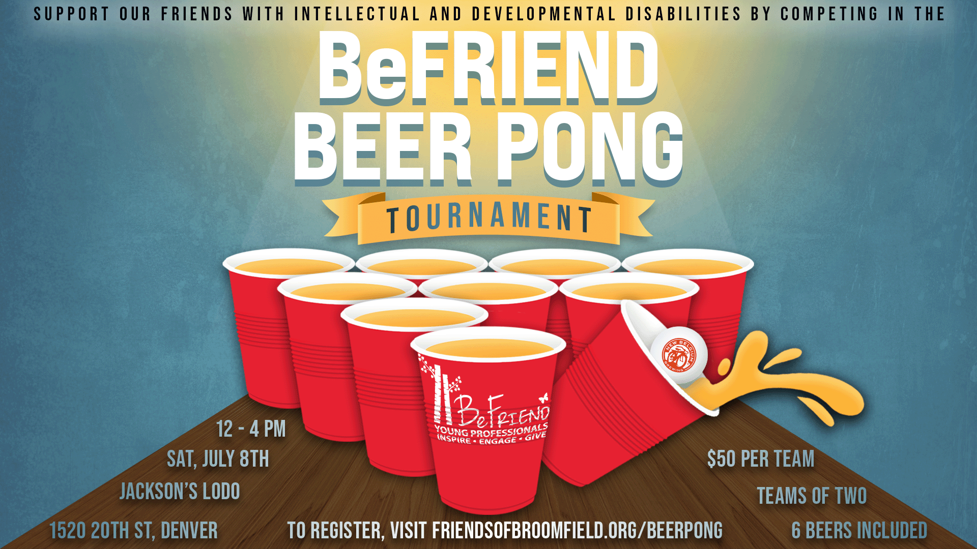 Beer Pong Tournament — FRIENDS