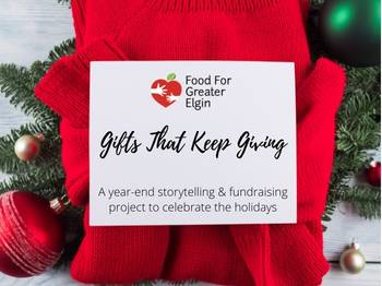 Give the gift of food for the holidays
