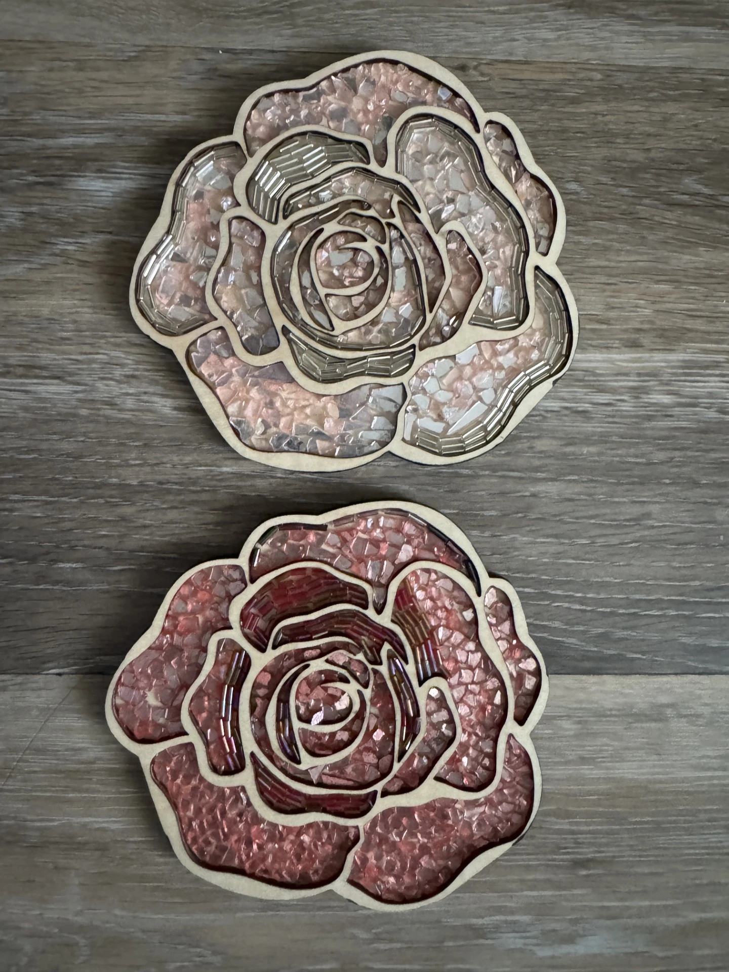 Rose Themed Coasters