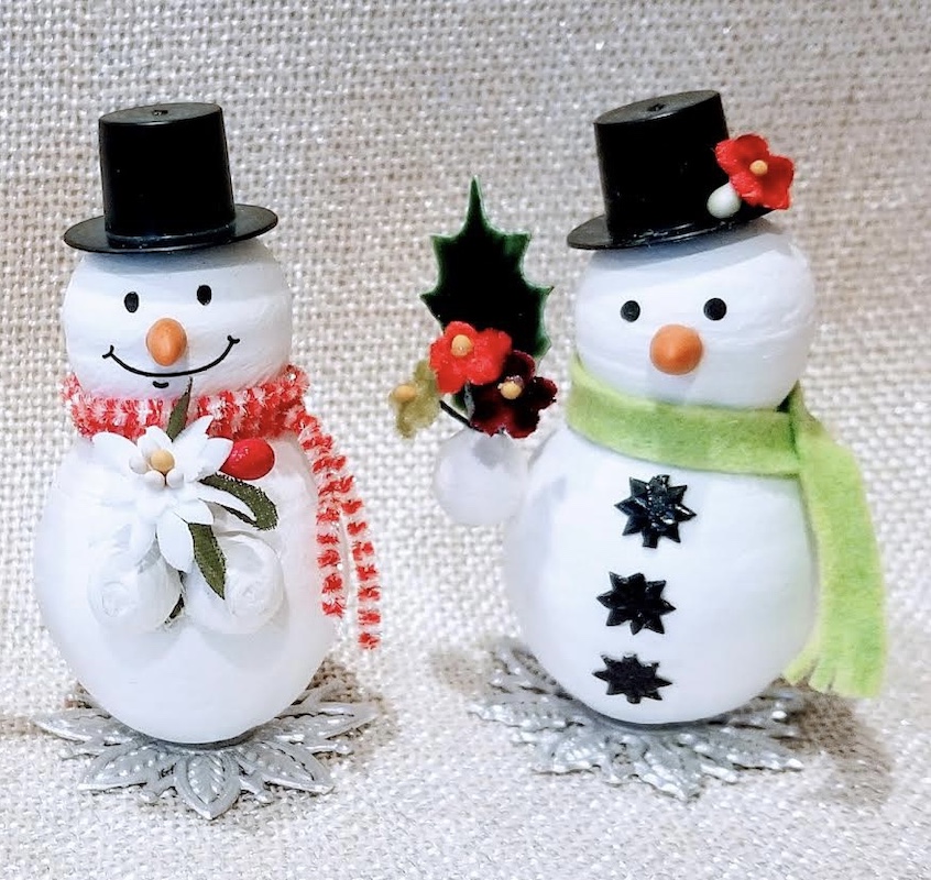 Craft Workshop: Vintage Snowmen