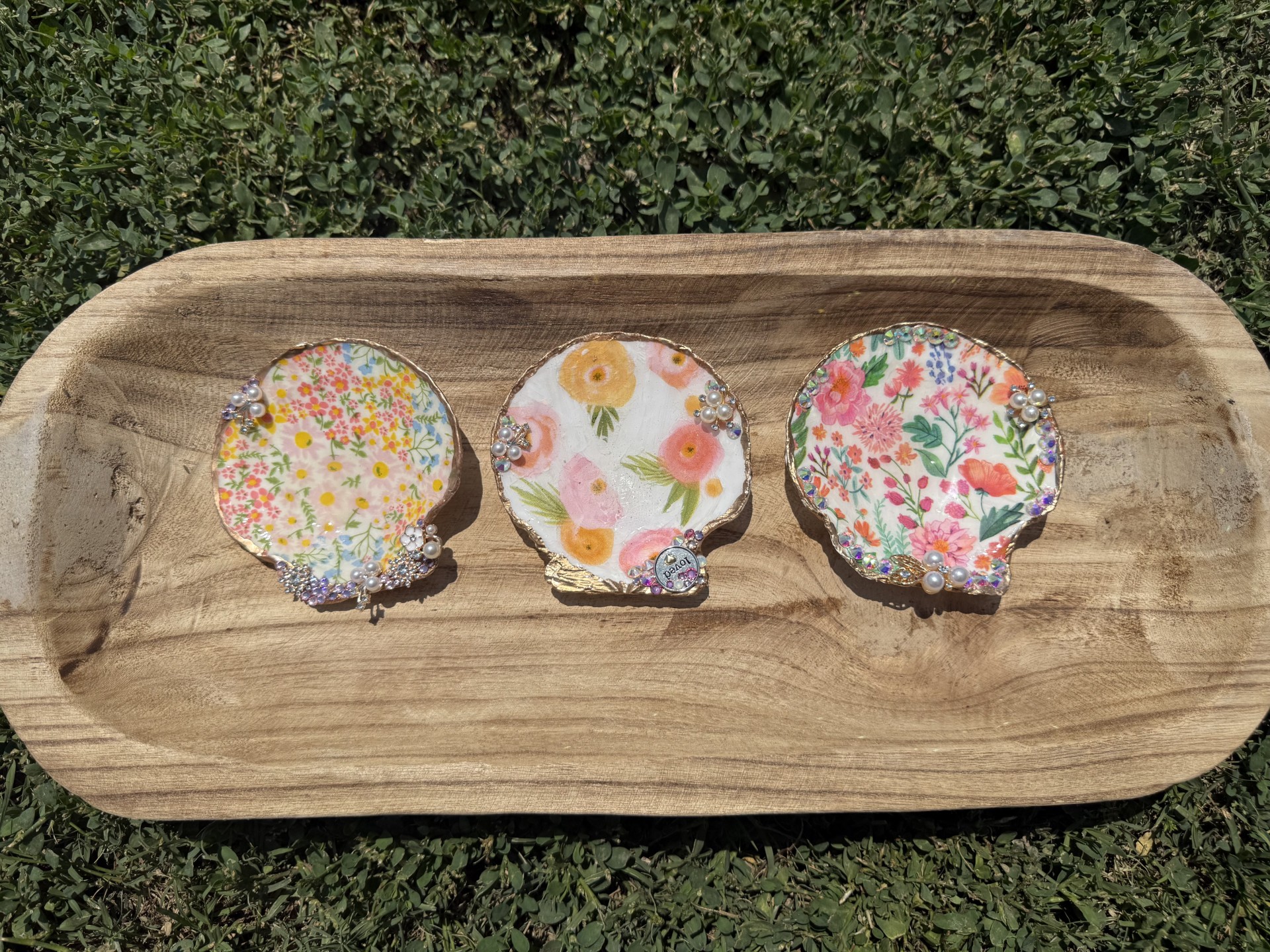 Resin Seashell Trinket Dish