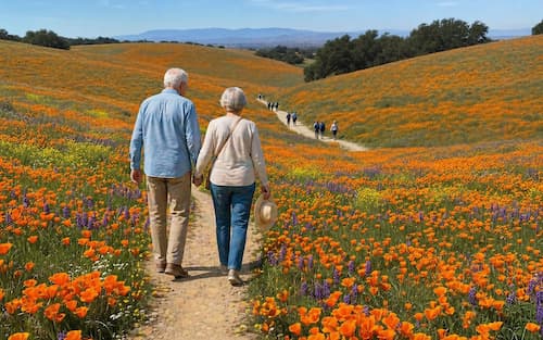 Dual Senior Superbloom membership - Sherman Library & Gardens