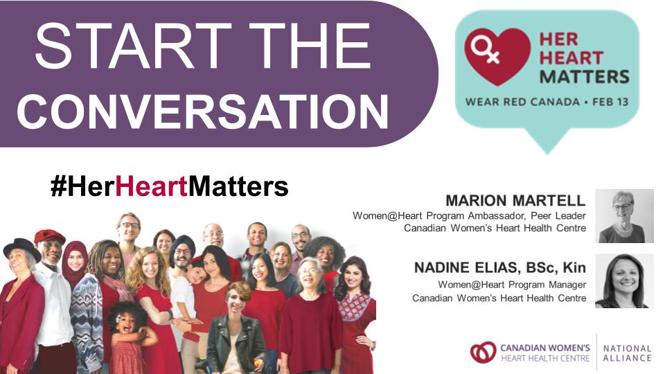 #HerHeartMatters: Let’s Start the Conversation about Women’s Heart Health