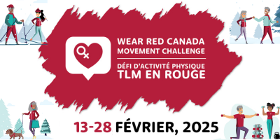 Participez au Défi d’activité physique TLM en rouge 