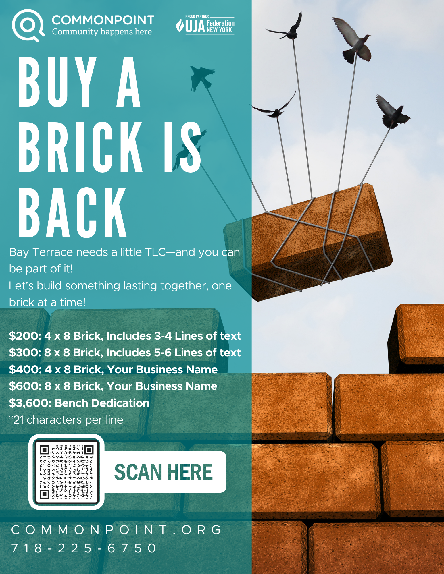 Buy a Brick Flyer