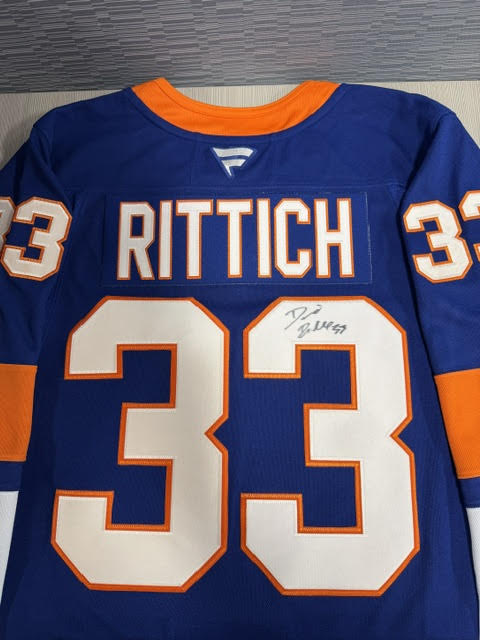 David Rittich Signed Jersey