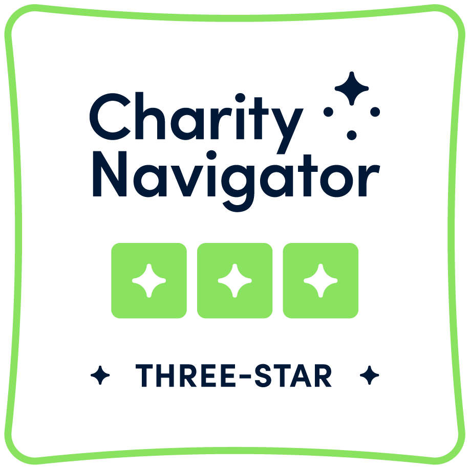Charity Navigator Three-Star Charity rating for CAPED