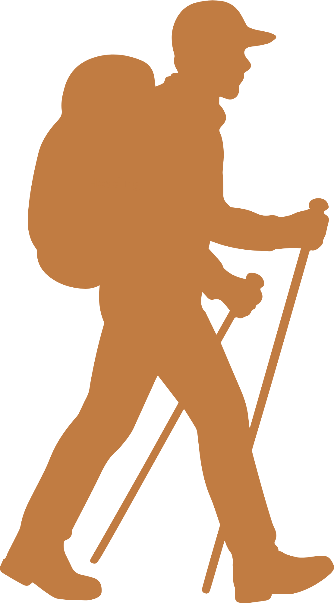 Hiker progress marker