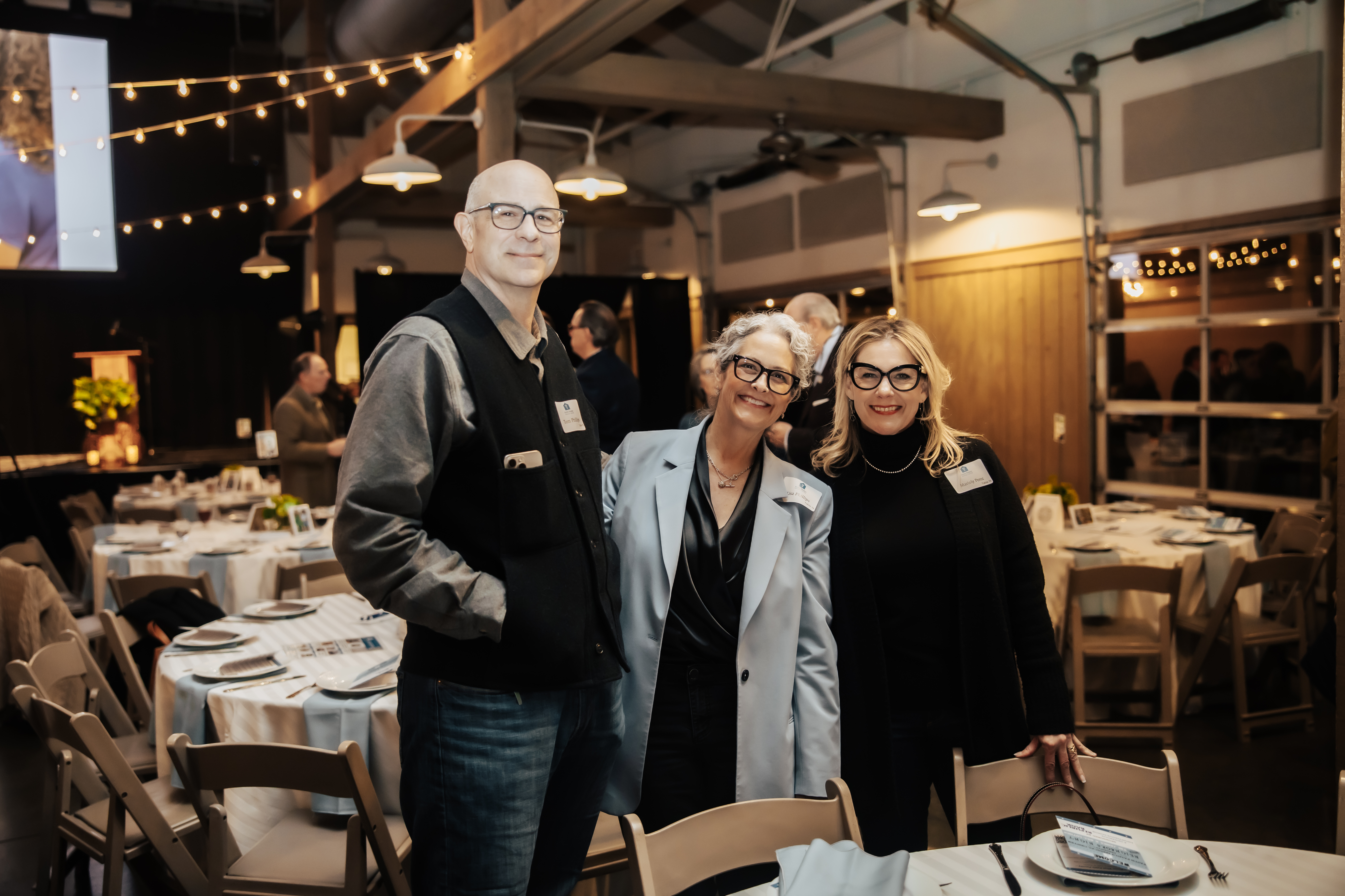 Guests enjoying the evening