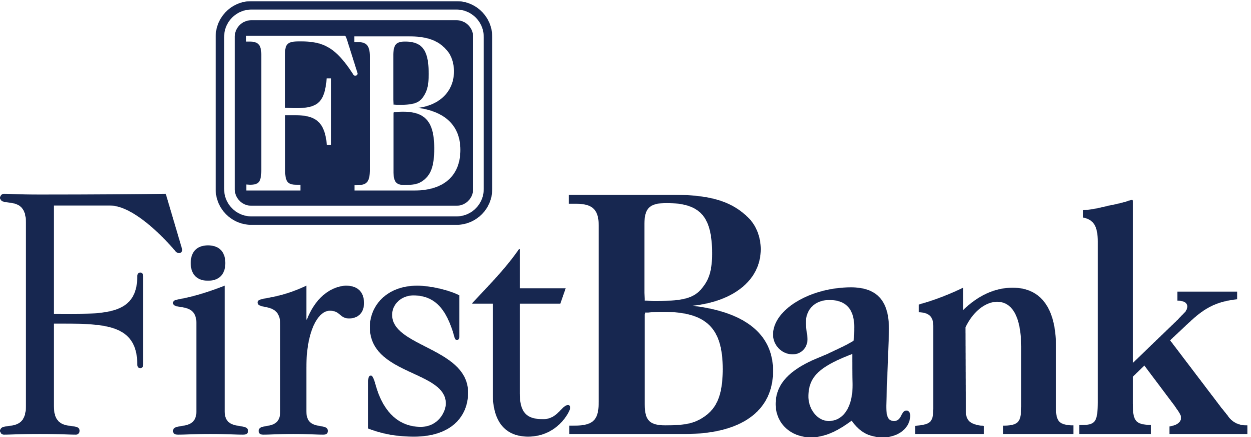 FirstBank logo