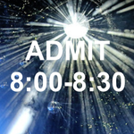 Terra Luna Admission - Thursday 9.17 - 8:00-8:30 p.m.