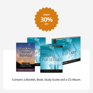 Discover the Keys to Staying Full of God - CD Package
