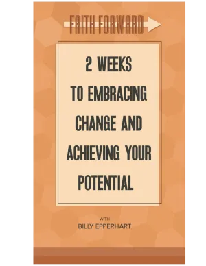 Faith Forward Devotional by Billy Epperhart Booklet
