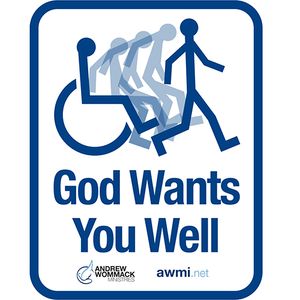 God Wants You Well - Sticker