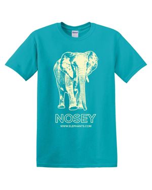 Nosey T-Shirt (Tropical Blue)