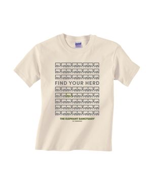 Find Your Herd Youth T-Shirt (Natural)