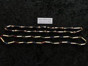 Necklaces (Beads w/ Wood/Plant Design)