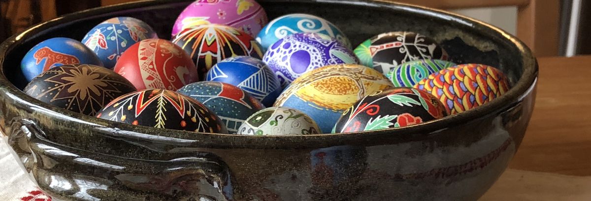 Pysanky Ukrainian Egg Decorating April 1
