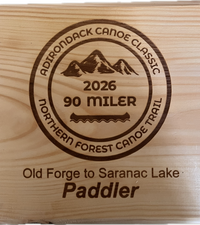 90-Miler Participant Plaque