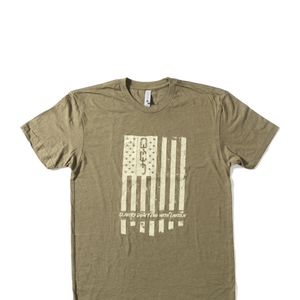 Freedom Flag Green Tee
