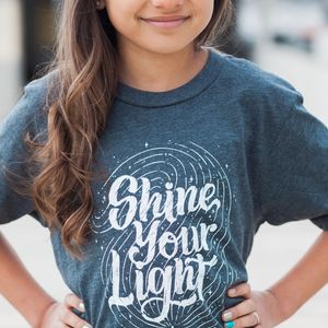 'Shine Your Light' Kid's Tee