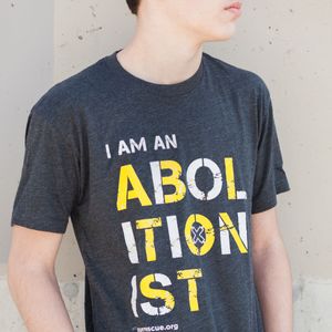 'I Am An Abolitionist' - Charcoal