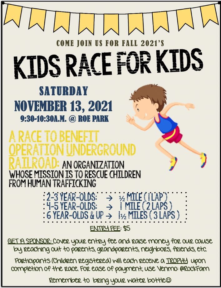Kids Race For Kids