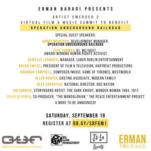 Entertainment Industry Benefit for Operation Underground Railroad