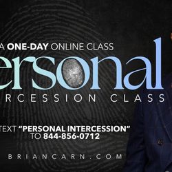Personal Intercession - Online Class